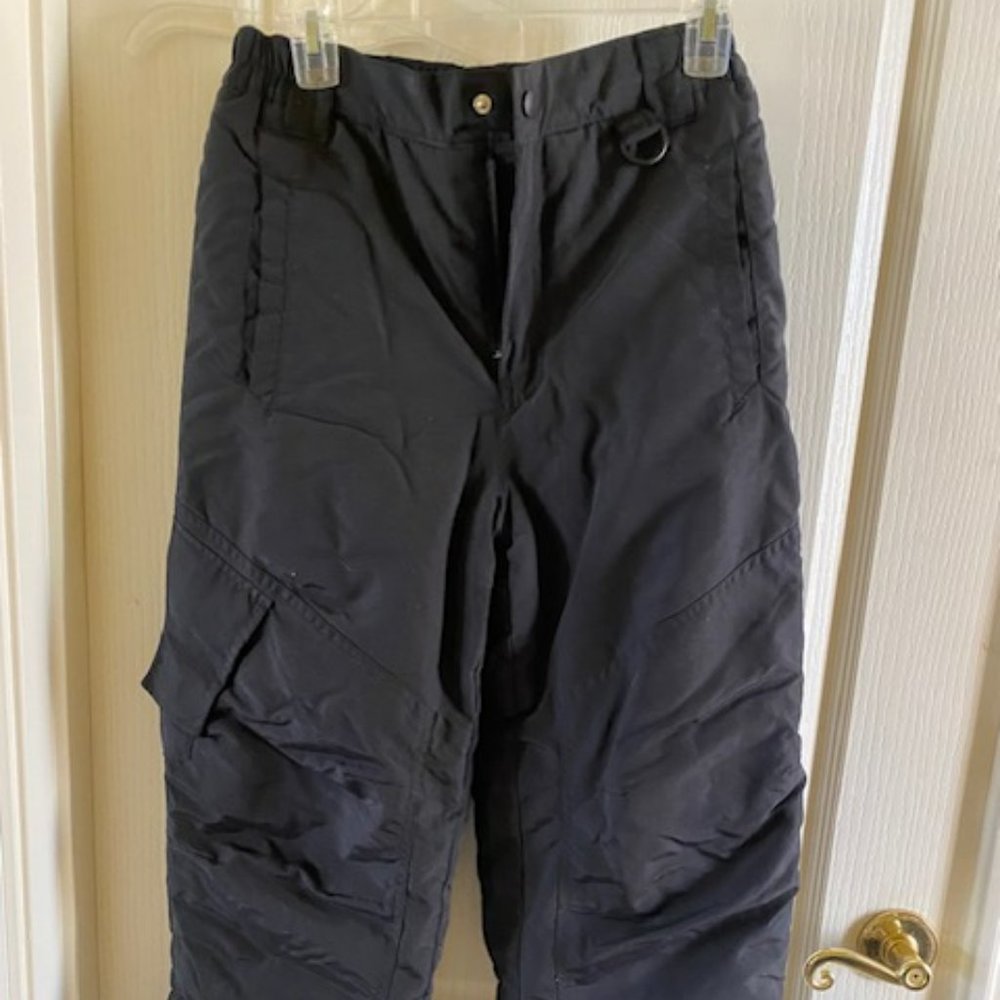 Athletech Kids Snow Pants Size 10-12 Black